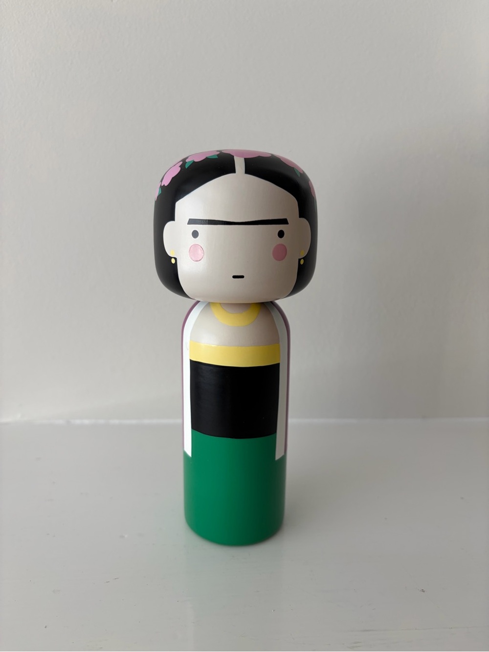 Lucie Kaas Kokeshi Dolls Audrey Hepburn Frida Kahlo Coco Chanel - Picture 4 of 9